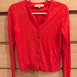 Loft classic long sleeve cardigan!